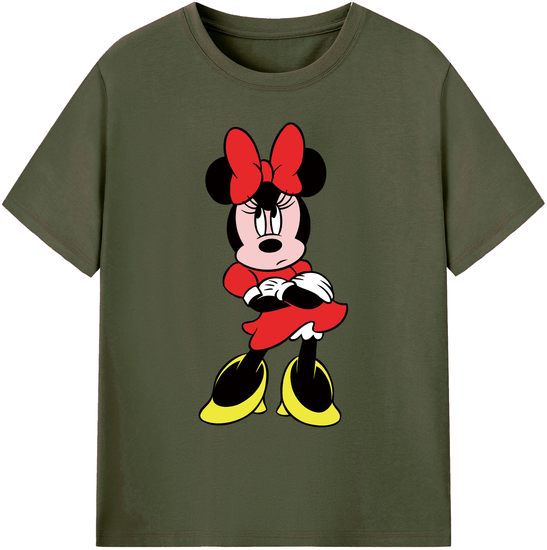 ミッキーマウス Mickey Mouse 綿100％ メンズ半袖Tシャツ｜肌触りやわらか＆通気性